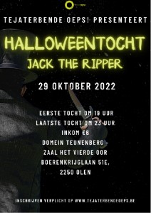 Halloweentocht (2022) (UITVERKOCHT)